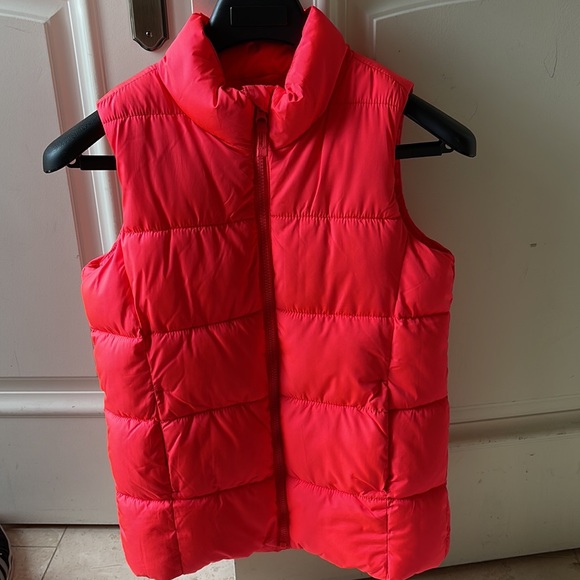 Old Navy Frost Free Vest Neon Orange Youth XL - Picture 2 of 7